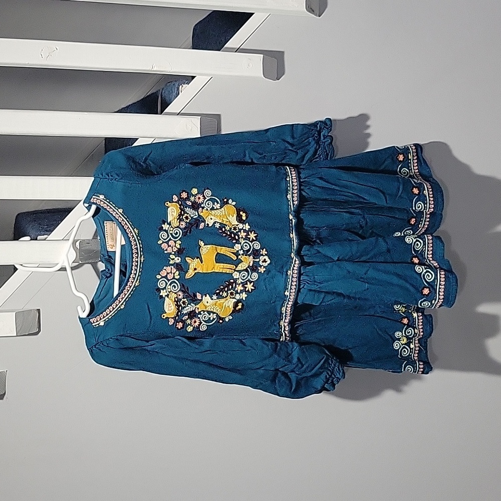 Gillian's Closet Woodland Animal Dress, size 5
